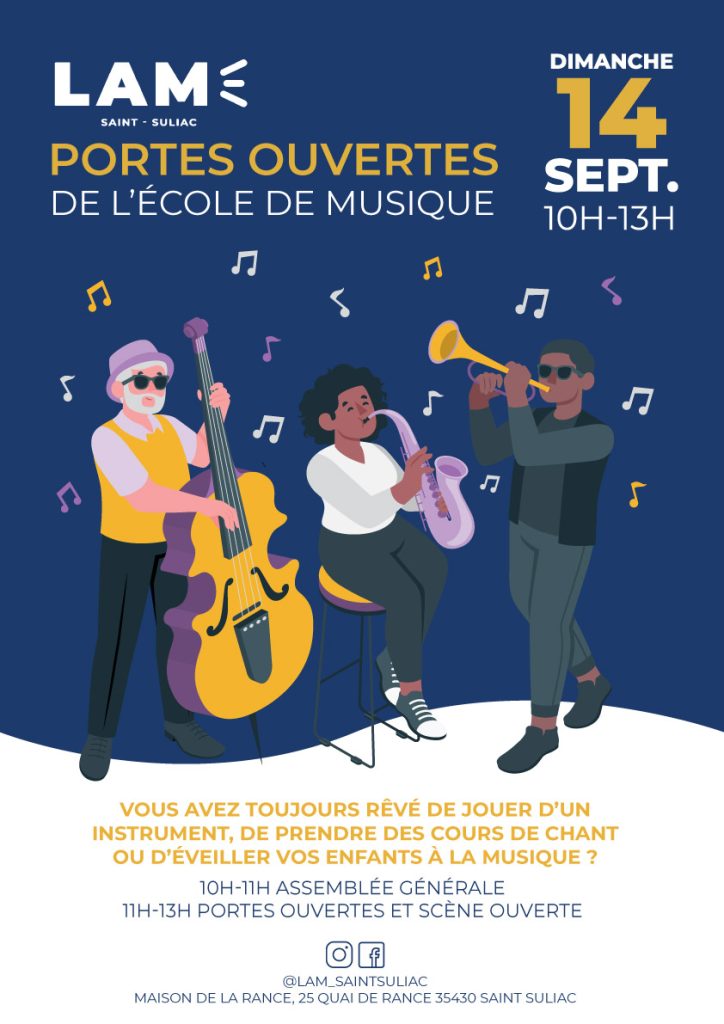 Affiche Portes ouvertes LAM 2025